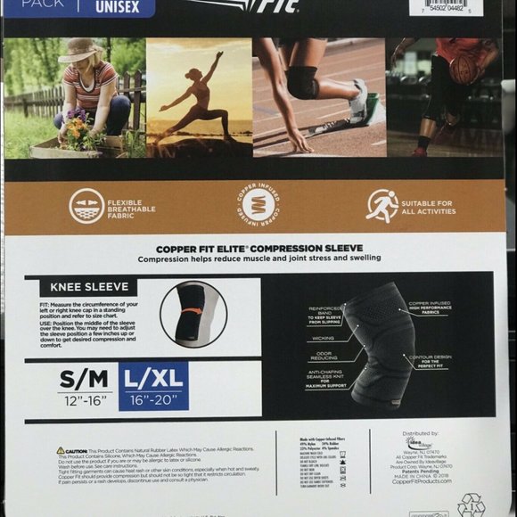 Copper Fit Elite Accessories Copper Fit Elite Knee Compression